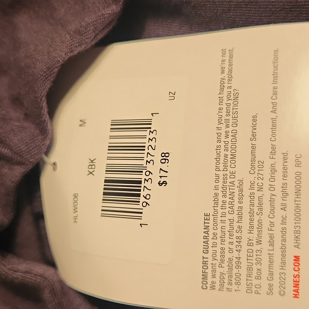 Hanes Black Thermal Set - Picture 6 of 7